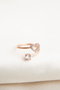 Heliophilia Silver Anillo de Plata de Ley 925 Ajustable